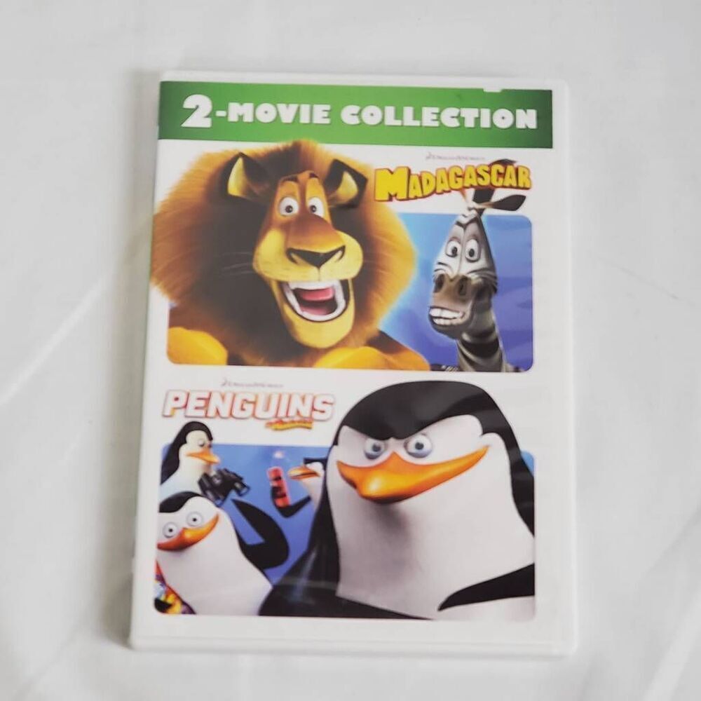 Madagascar & Penguins 2-Movie Collection (DVD, DreamWorks)